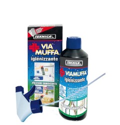 viamuffa igenizzante spray da 500 ml TEKNICA per interni e esterni